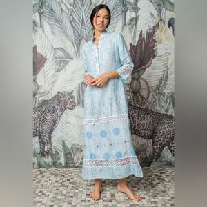 Temptation Pasitano Lace Details Kaftan Size XS